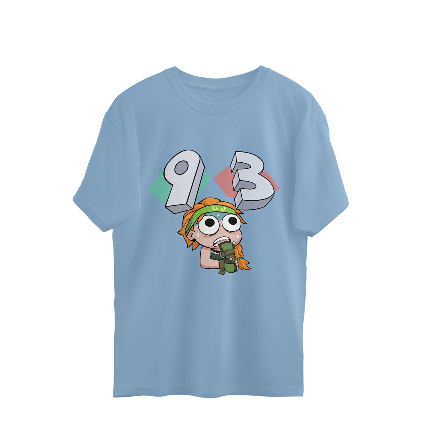 9-3 Curse Oversized Gaming Tee