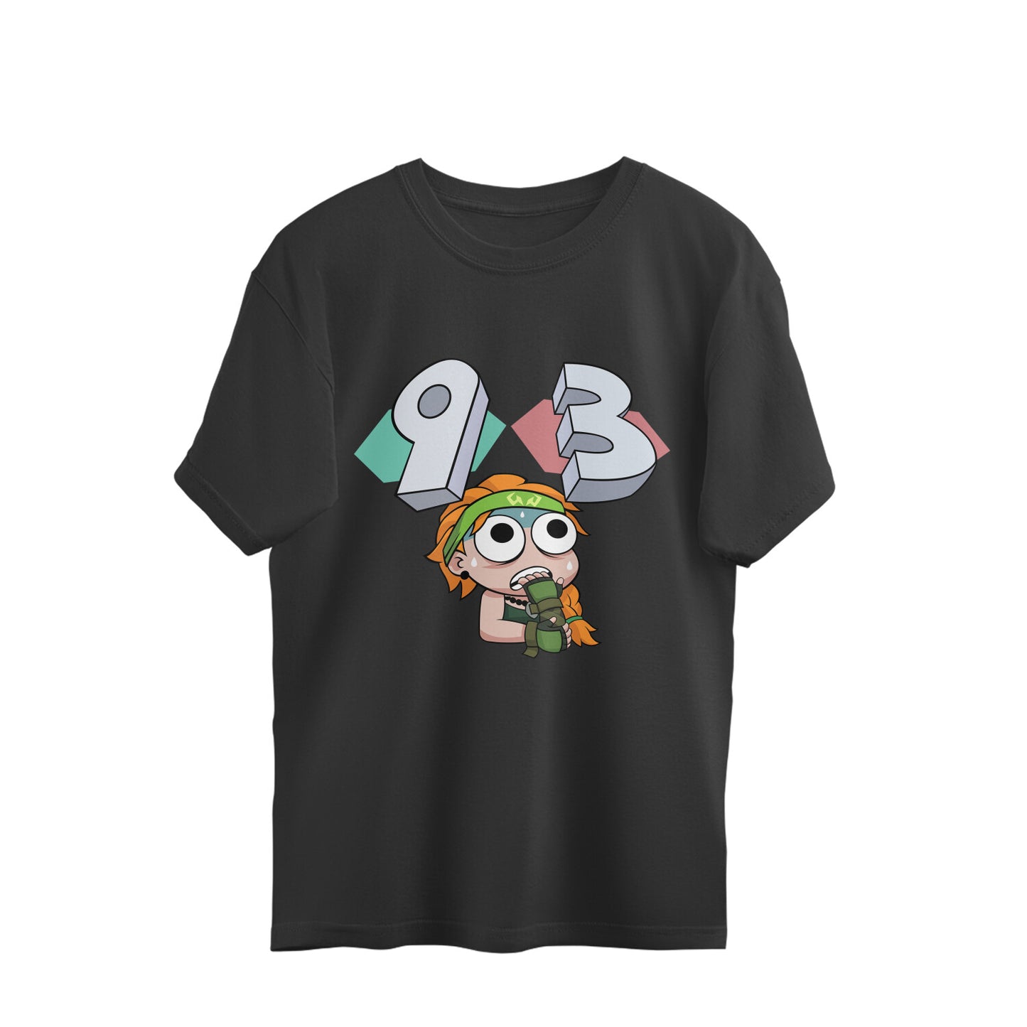 9-3 Curse Oversized Gaming Tee