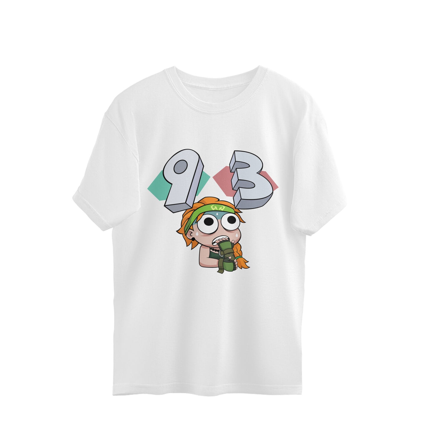 9-3 Curse Oversized Gaming Tee