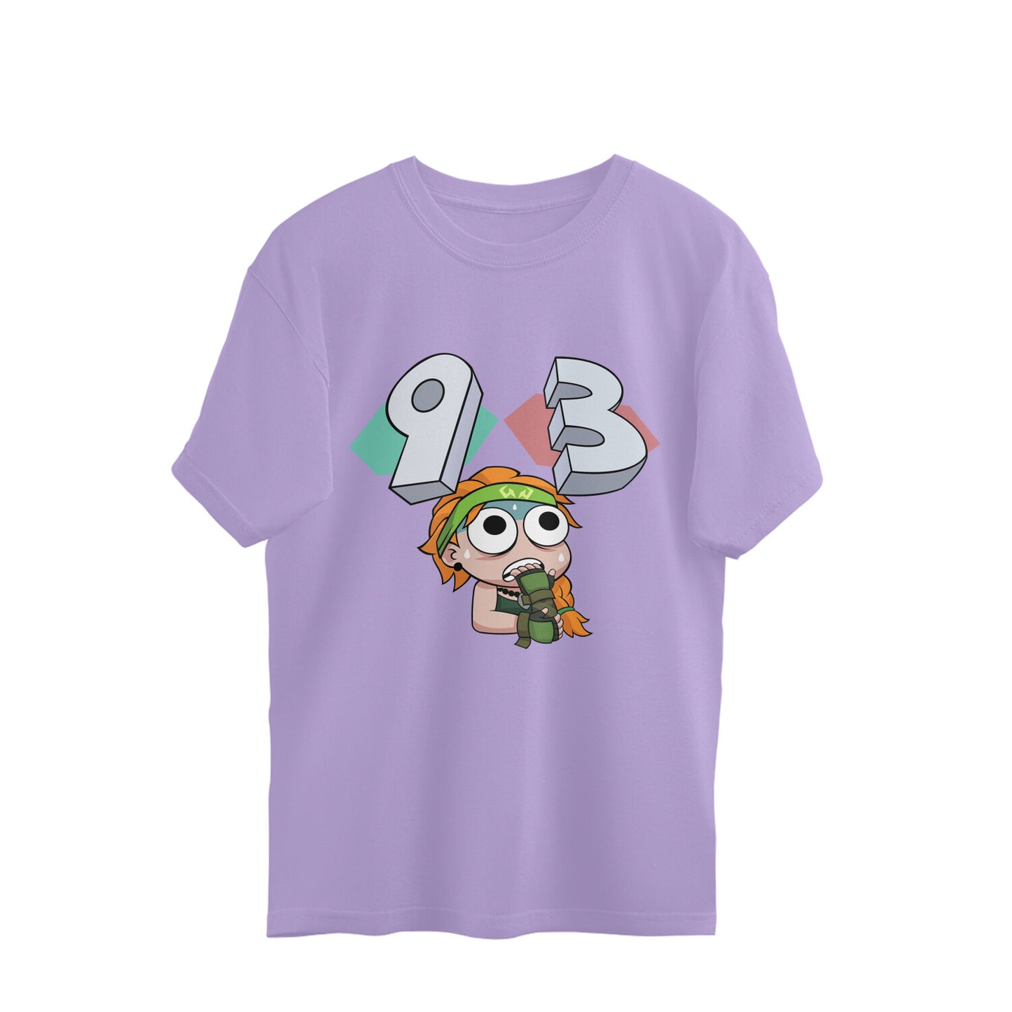 9-3 Curse Oversized Gaming Tee