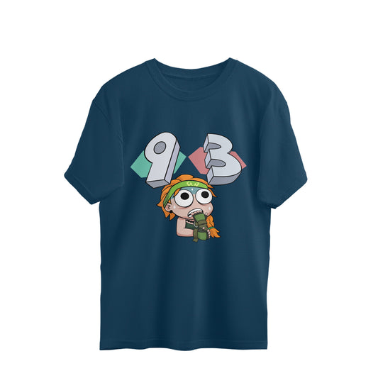 9-3 Curse Oversized Gaming Tee
