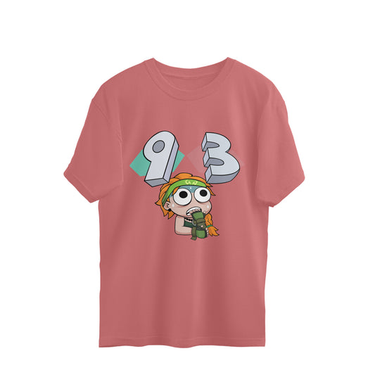 9-3 Curse Oversized Gaming Tee