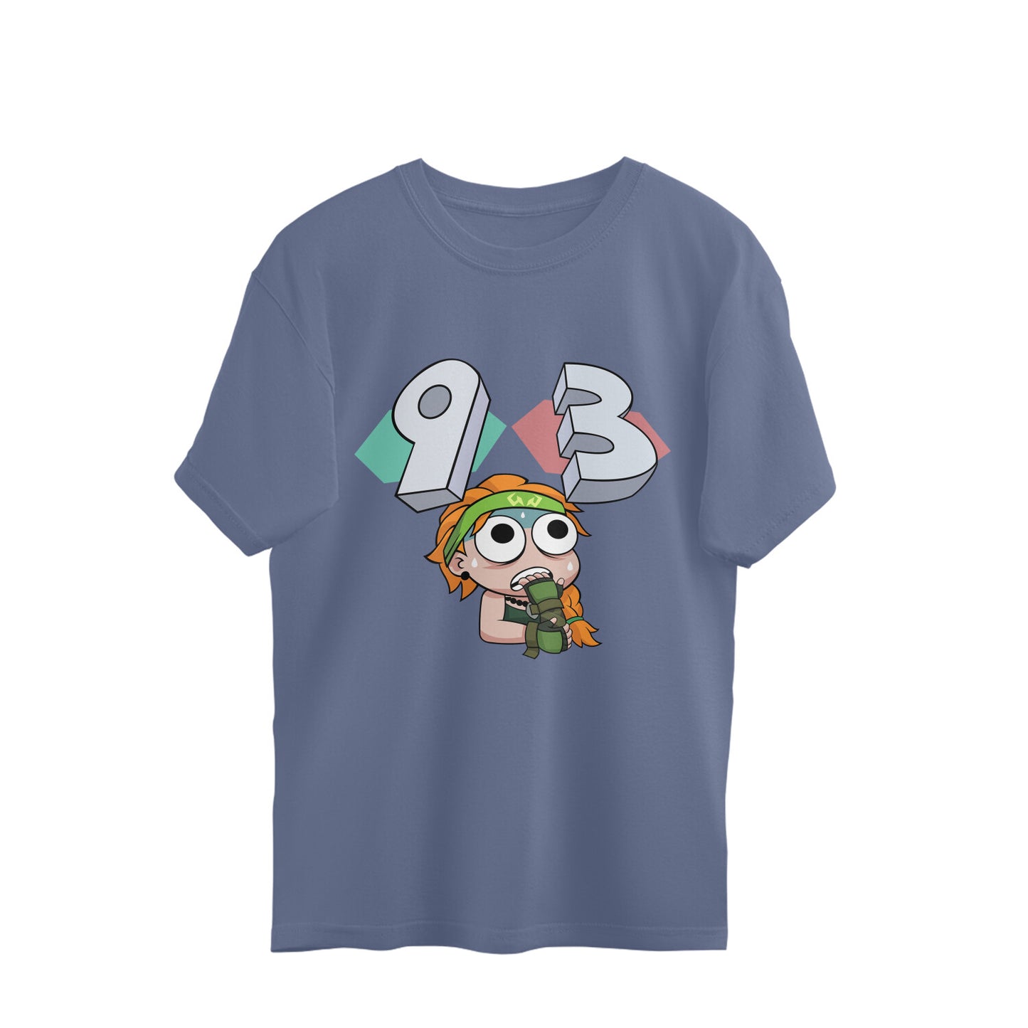 9-3 Curse Oversized Gaming Tee