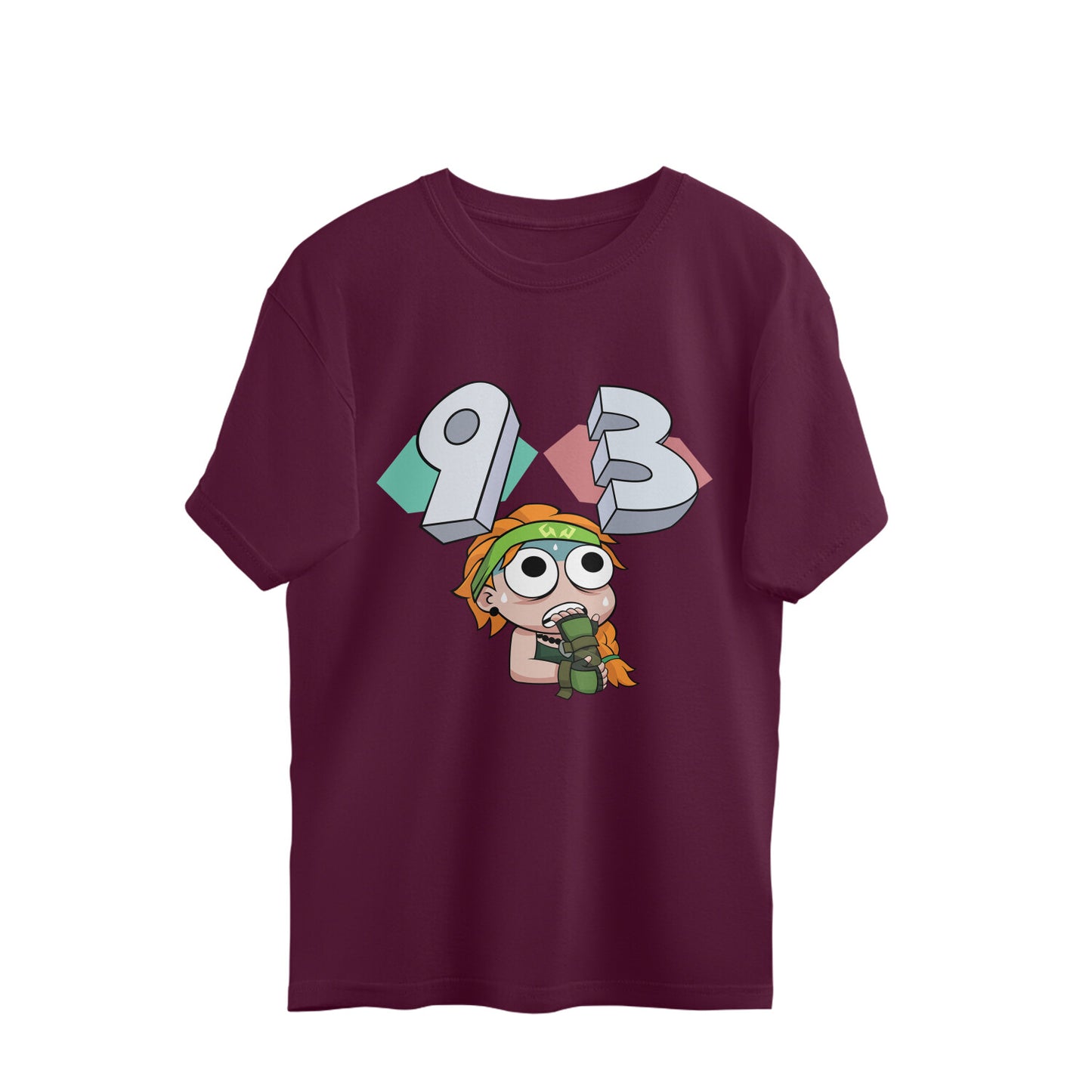 9-3 Curse Oversized Gaming Tee