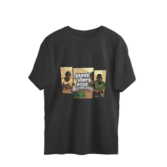 Grove Street Gang: GTA SA Oversized Tee