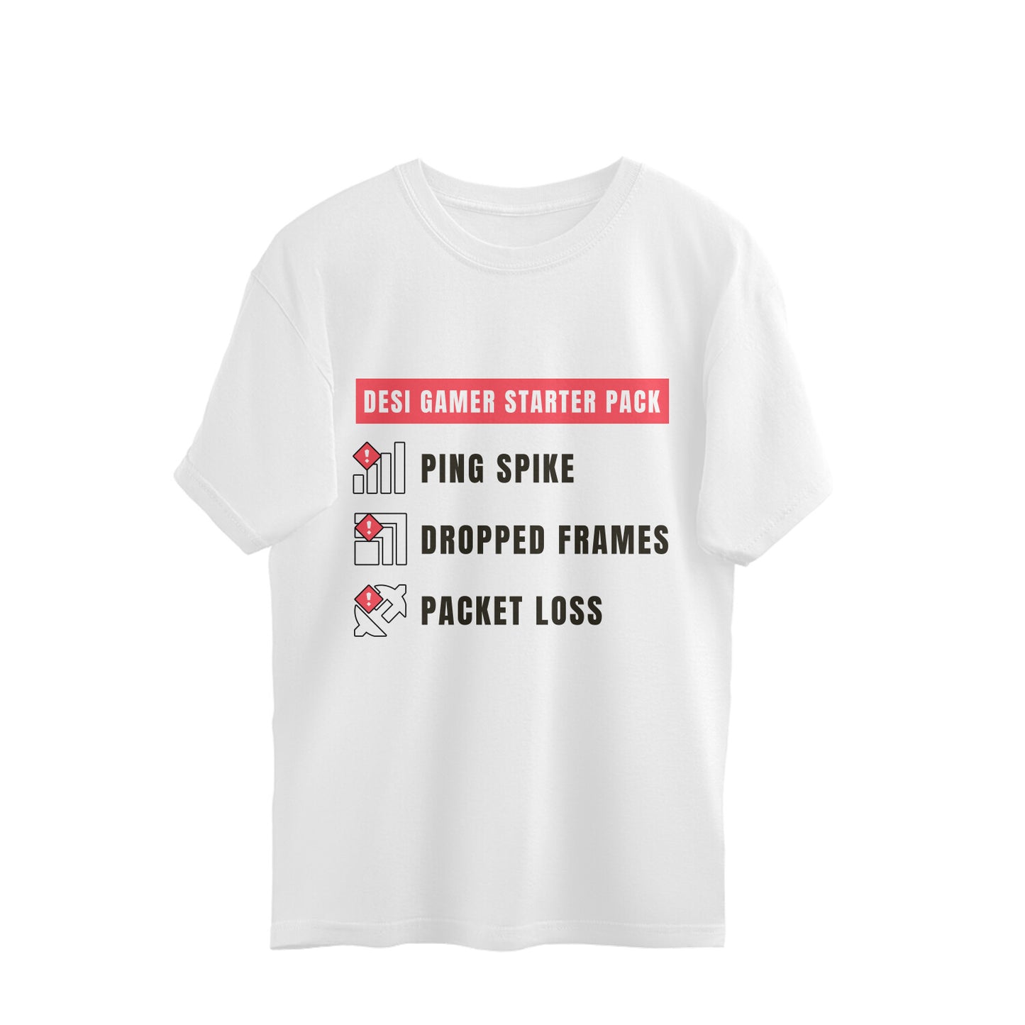Desi Gamer Kit Oversized Tee