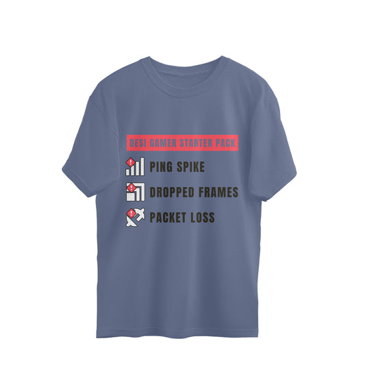 Desi Gamer Kit Oversized Tee